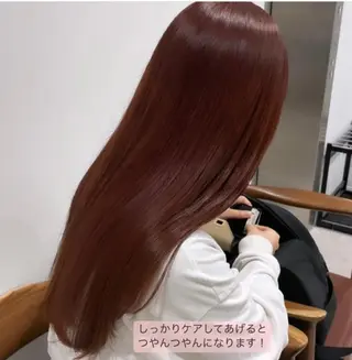 ロング minatsu 東京の技術を京都でのヘアスタイル