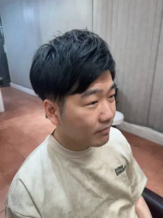 ショート メンズ M.SLASH松本 涼大朗のヘアスタイル
