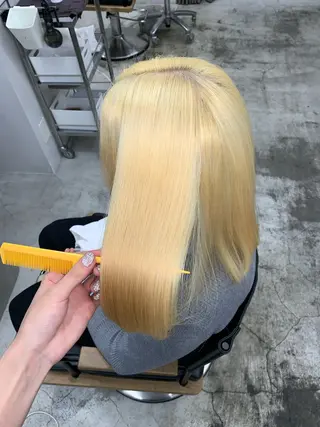 ミディアム 似合わせレイヤー ‪ෆ‪.*艶髪補修のヘアスタイル