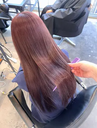 ロング 🎀ブリーチ×艶髪 🎀 ♡さや♡のヘアスタイル