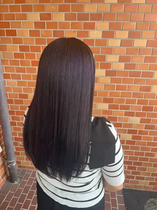 カラー 田口 夏鈴のヘアスタイル