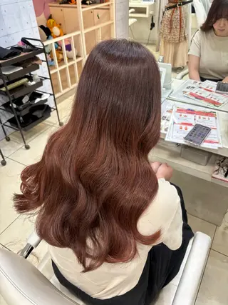 ロング カラー 🌸暖色髪質改善 MEI🌸のヘアスタイル