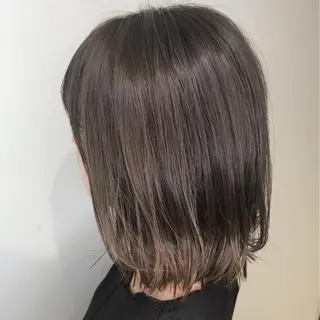 ショート カラー 髪質改善カラー韓国風 レイヤーtudaのヘアスタイル