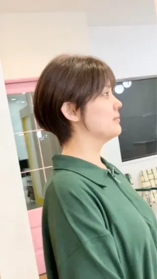 ショート 落合孝臣/新潟駅南 /髪質改善のヘアスタイル