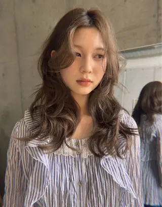ミディアム karen /ベージュ,ボブのヘアスタイル