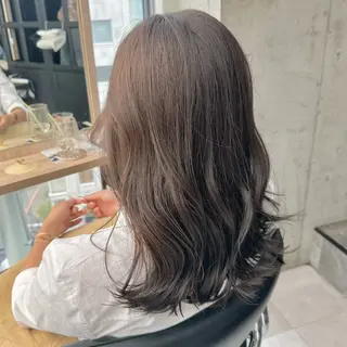 セミロング カラー 🎀愛されモテ カラー🎀/moeのヘアスタイル
