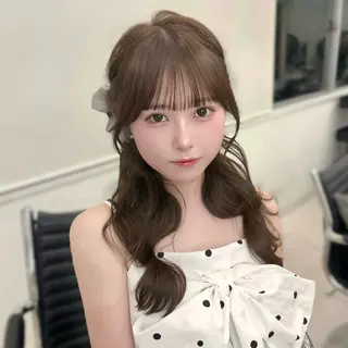ミディアム カラー 🪞ボブ特化/顔 まわり🧸mai🎀のヘアスタイル