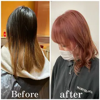 セミロング カラー 🌸 Miyuのマツエク・マツパデザイン