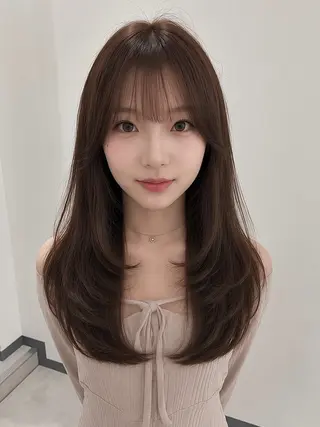ロング カラー Miyu/モデル募集 /京都烏丸・四条大宮のヘアスタイル