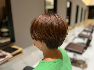 ショート Le Coeur 喜多町　志賀大介のヘアスタイル