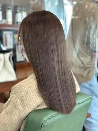 ロング カラー 髪質改善/縮毛矯正 鈴木裕介のヘアスタイル