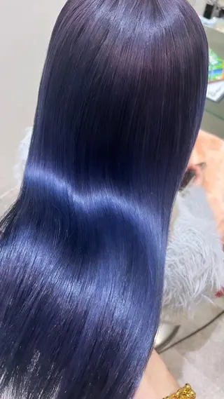 ロング 大川 有香のヘアスタイル