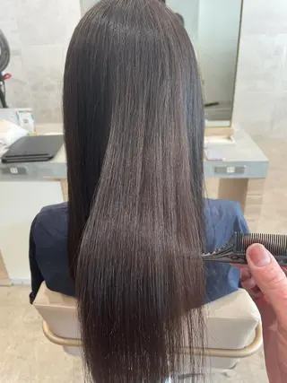 ロング 森 翼のヘアスタイル