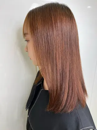 セミロング onishi yoshinaoのヘアスタイル
