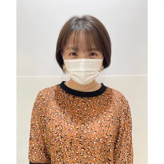 ショート カラー 韓国ヘア 🎀中川綾乃🎀のヘアスタイル