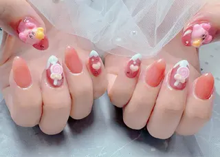 ネイル マジック ミラーのネイルデザイン