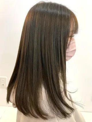 ミディアム カラー パーマ ヘアアレンジ メンズ キッズ 🦋高瀬寛菜🦋 韓国レイヤーのヘアスタイル