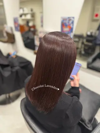 セミロング カラー 🤍たむら みなみ 銀座🤍のヘアスタイル
