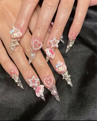 ネイル Panda chan Meliaのネイルデザイン