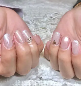 ショート カラー パーマ ヘアアレンジ ネイル マツエク・マツパ el. by Aoのネイルデザイン