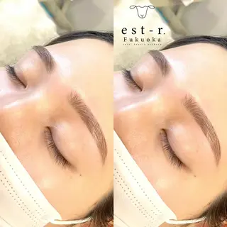 ミディアム カラー パーマ ヘアアレンジ メンズ ネイル マツエク・マツパ Natsumi 博多/アイブロウのマツエク・マツパデザイン