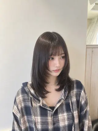 ミディアム 棚橋 光海のヘアスタイル