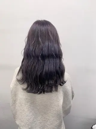 ミディアム カラー ヘアアレンジ 🩵 JURI🩵のヘアスタイル
