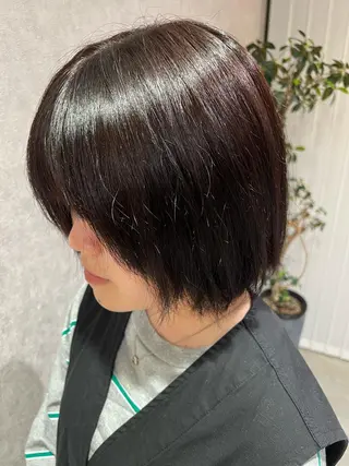 ショート カラー letterby novel はるみのヘアスタイル