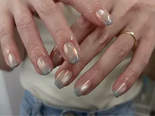 ネイル rina ニュアンス♡ワンホンのネイルデザイン