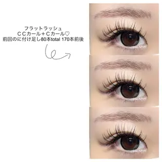 マツエク・マツパ 15日空き有♡ ERIKA♡のマツエク・マツパデザイン