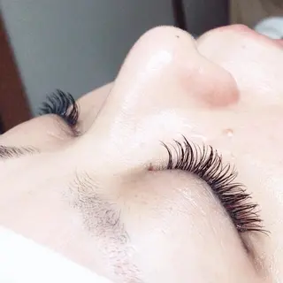 ロング カラー パーマ ヘアアレンジ キッズ ネイル マツエク・マツパ brille ~eyelash~のヘアスタイル