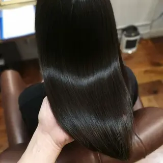 セミロング メンズ縮毛矯正✂ 髪質改善✄金井雄司のヘアスタイル