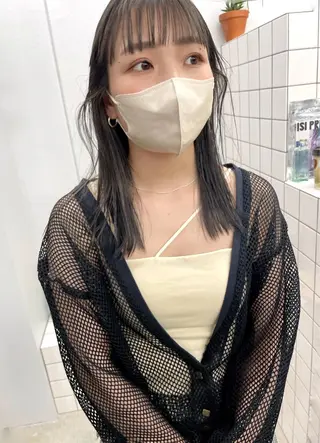 ミディアム カラー 関 京磨のヘアスタイル