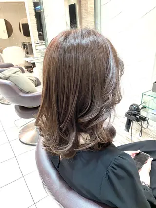ミディアム 🌟NOON🌟 野崎謙吾のヘアスタイル