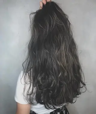 ロング カラー 沖縄東京2拠点美容師 mamicoのヘアスタイル