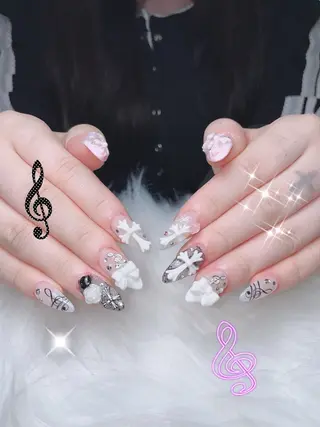 ネイル Sora nail 長さ出し専門店のネイルデザイン