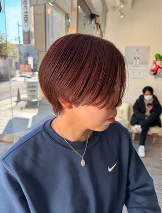 ショート ✨透明感／艶／ レイヤー／相原楓🍁のヘアスタイル