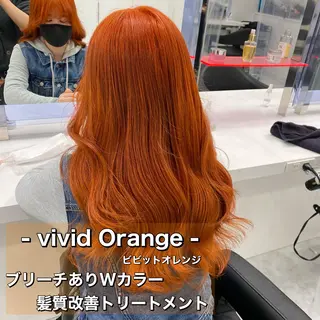 ロング カラー ボブカットモデル 募集中　ukaのヘアスタイル