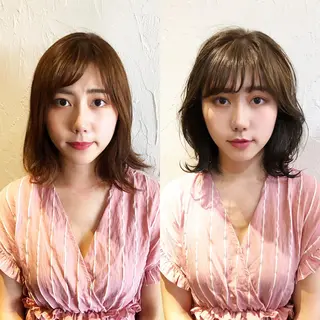 ショート 髪質改善縮毛矯正 専門店のヘアスタイル