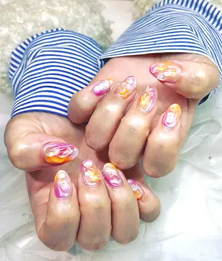 ネイル 長さだし専門店 M2　rikaのネイルデザイン