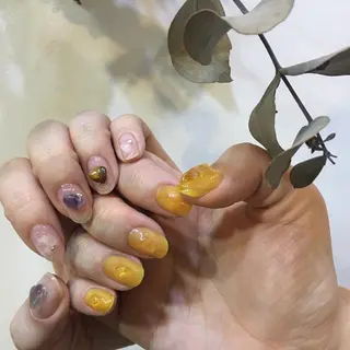 ネイル 新宿ニュアンスネイル makotoのネイルデザイン