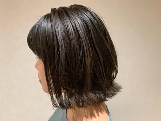 ミディアム カラー yamauchi mikuのヘアスタイル