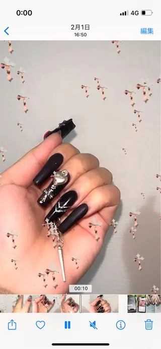セミロング ネイル yukina nailのネイルデザイン