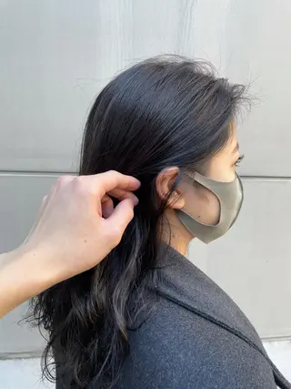 ロング カラー 髪質改善🪄 イルミナカラー岩谷のヘアスタイル