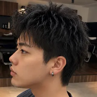 パーマ メンズ 男の理想を叶える🔥 メンズパーマ特化｜関のヘアスタイル