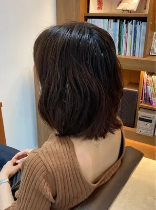 ミディアム 伸びても可愛いカラー 愛甲竜佑のヘアスタイル