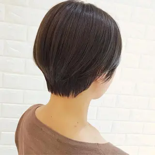 ショート カラー 大人女性ショート専門 tomodaのヘアスタイル