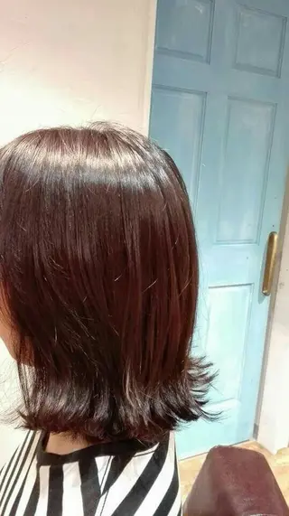 ミディアム カラー ヘアアレンジ メンズ キッズ ネイル マツエク・マツパ MEGUMI megumiのヘアスタイル