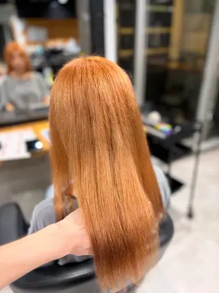 セミロング カラー ✨川越ブリーチ特化✨ Yumaのヘアスタイル
