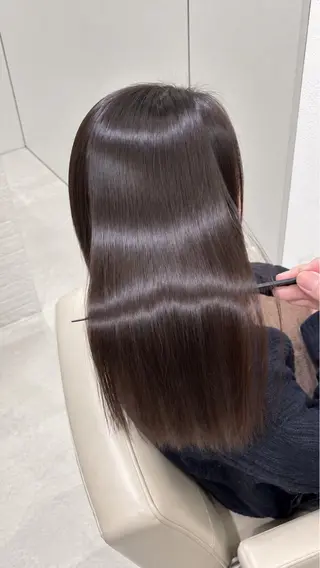 ロング 🪞美髪縮毛矯正 髪質改善🪞銀座あおのヘアスタイル